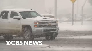 Winter storm brings heavy snow, freezing rain to southern U.S.