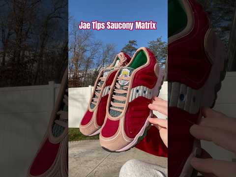 Jae Tips Saucony Matrix - Cranberry - unboxing my pair - Collaborator of the Year???