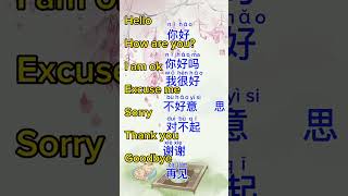 basic Chinese, spoken chinese, learn Chinese mandarin, useful Chinese for beginners