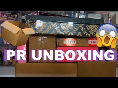 Pr Unboxing / Haul Ft Covergirl, Lime Crime, Colourpop, Mac & More!!!