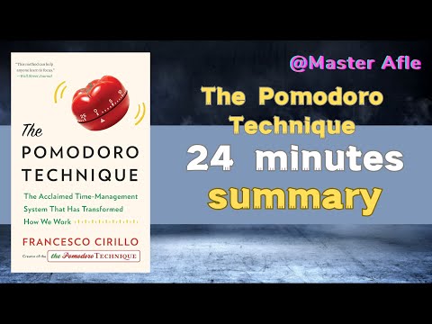 Summary of The Pomodoro Technique by Francesco Cirillo | 24 minutes audiobook summary |  #Business