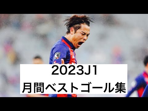 【ゴール集】2023J1月間ベストゴール集