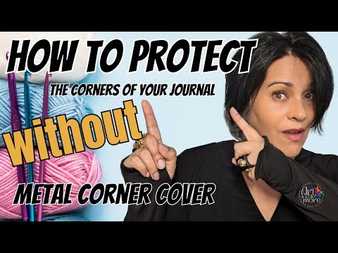 DIY Journal Tutorial | Protect the Corners WITHOUT Metal Corner Cover