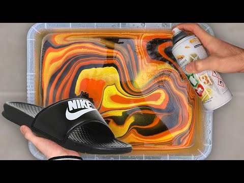 HYDRO Dipping Nike Slides!