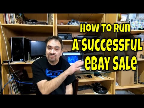 How To Run The Best Most Successful Sale On eBay