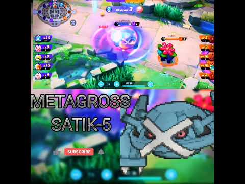 METAGROSS SATIK-5 #T.R.B.Gaming YT#pokemonunite #shortspokemonunite #virl#shorts