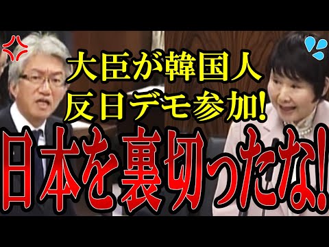 【西田ブチギレ】日本の大臣が反日活動!!西田議員のブチギレに国会騒然「日本を韓国に売ったのか！！」【#国会中継 】【#韓国 】【#自民党 】