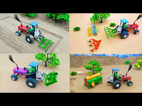 diy mini tractor making heavy agriculture plough machinery creative project |@Acrofter1