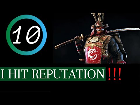 For Honor Gameplay | Road To Reputation 70 | KENSEI