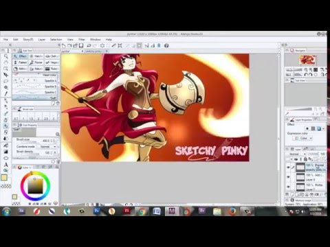 【Speedpaint #5】Tribute to Pyrrha (RWBY)!