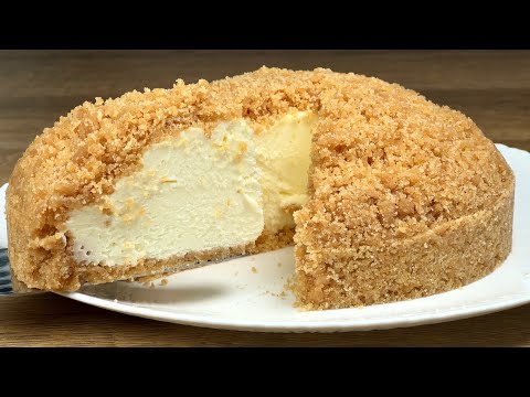 Delicate NO-BAKE CAKE in 10 minutes! Heavenly creamy taste!