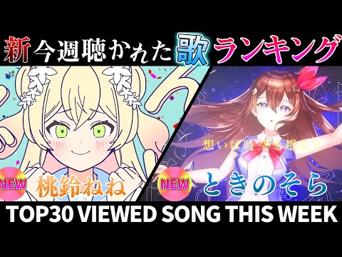 【同担☆拒否】ホロライブ歌ってみた週間ランキング  viewed cover song this week 2024/2/23～3/1【1年期間/1year 】【hololive】