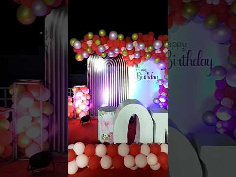 jhoshini first birthday decoration #birthdaydecoration