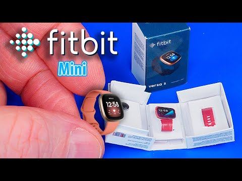 DIY Mini Fitbit Versa 3 Fitness tiny Smartwatch | DollHouse | No Polymer Clay!