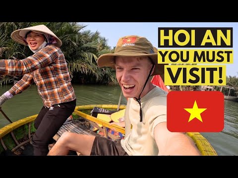 HOI AN - The BEST PLACE in Vietnam 🇻🇳 CRAZY COCONUT BOAT