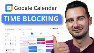 Time Blocking Google Calendar (STOP Wasting Time)