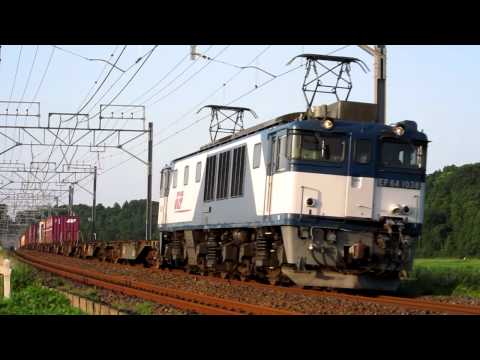 鹿島貨物70レ EF64-1038牽引 2012/7/4