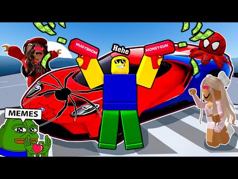 ROBLOX Driving Empire FUNNY MOMENTS (MEMES) | J'ai DRAGUÉ des FILLES avec la VOITURE SONIC