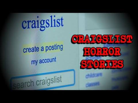 (3) Creepy CRAIGSLIST Horror Stories