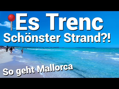 Es Trenc karibischer Strand Mallorca | Rundgang vom Parkplatz zum Strand