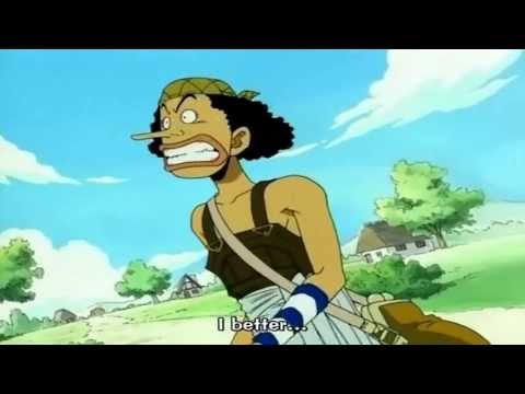 Usopp scared of pirates