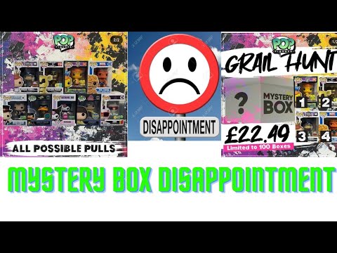 more disappointment 😞 funko   mystery box unboxing from pop figures #mysterybox #funko