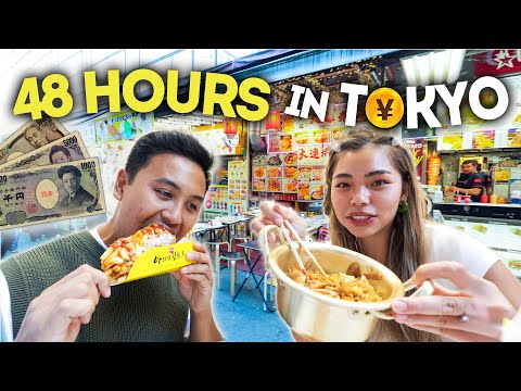 Tokyo BUDGET Travel! FREE & CHEAP things to do in 48 hours • Tokyo Travel Guide