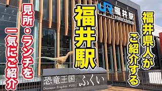 福井県人がご紹介する福井駅の見所+ランチを一気にご紹介【方言：ハイブリッド福井弁】