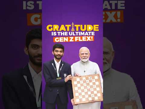 Gratitude is the New Power Move! ♟️✨ Gukesh & PM Modi’s Inspiring Bow