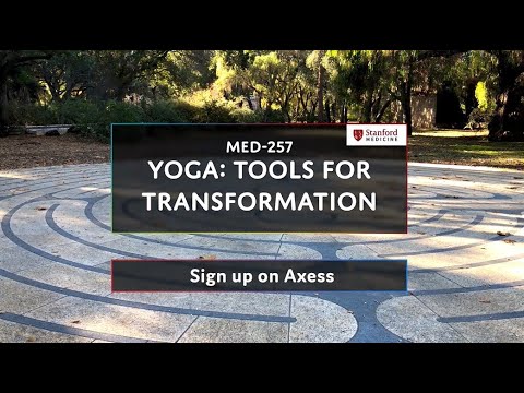 Stanford MED 257 Yoga: Tools for Transformation - Trailer