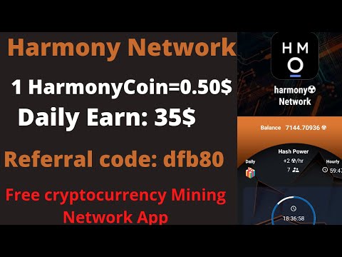 Harmony Network | Harmony Coin | Referral code: dfb80 | #harmonynetwork #harmonycoin #cryptocurrency