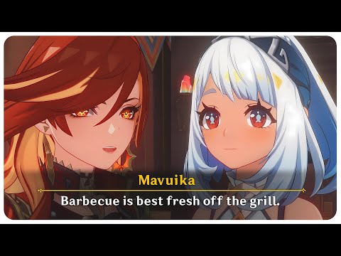 Mavuika Gets Invited to a Party (Cutscene) | Genshin Impact 5.3