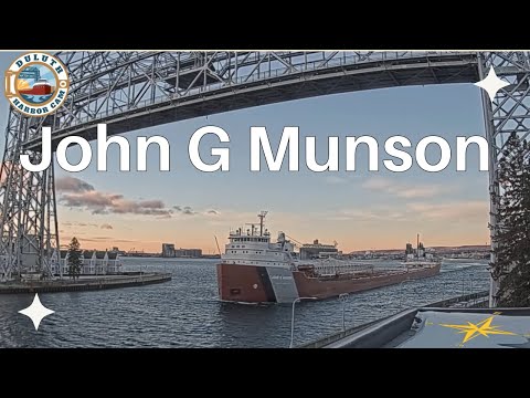 John G Munson departed Duluth on 12/05/2024