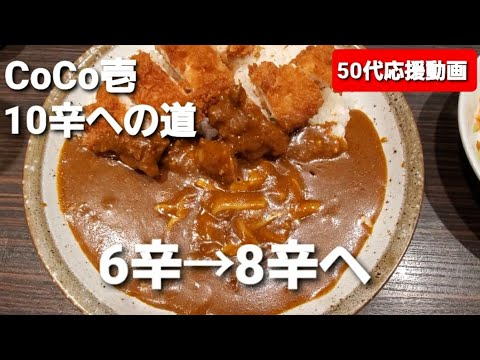 CoCo壱　10辛への道 今回は手仕込みささみカツカレー+チーズ8辛