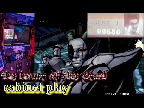 the house of the dead  SCORE 99,680  初代ハウスオブザデッド　カエル取り損ねた