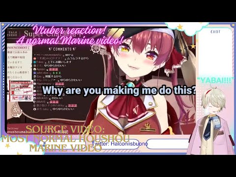 Most normal Houshou Marine video | reaction video