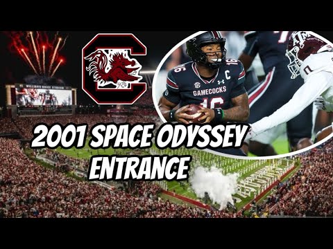 South Carolina “2001 Space Odyssey” ENTRANCE before UPSET WIN OVER NO. 10 Texas A&M Nov. 2, 2024