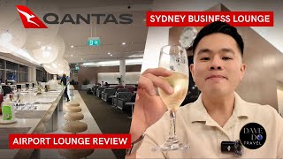 HOW TO TRAVEL IN STYLE? (even in economy) ✨ Qantas Sydney Lounge 2024