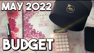 MAY BUDGET 2022! BUDGET WITH ME! EASY BUDGETING FOR BEGINNERS! NEW SCRATCH OFF PRODUCT!!