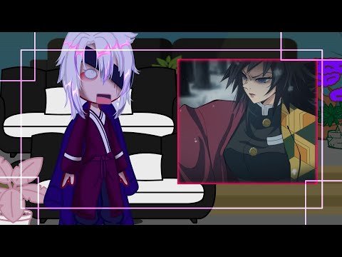 [] Hashira react to Giyuu and Shinobu's Genderbend [] Gachaclub [] Demonslayer []