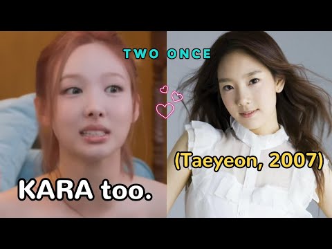 how snsd taeyeon help nayeon when she was still a child