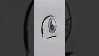 Drawing Anime Eyes Step by Step for Beginners #shorts