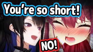 Nerissa Sees How Short Marine Is IRL...【Hololive】