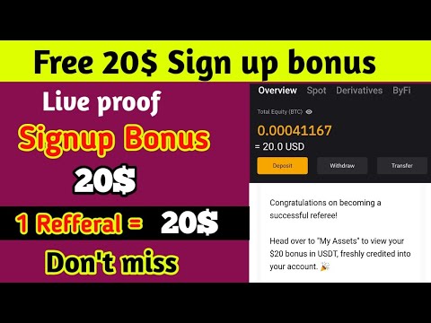 🔴20$ Free Sign up bonus | Get free Money | 2021 New Free Crypto Airdrop | Instant withdraw