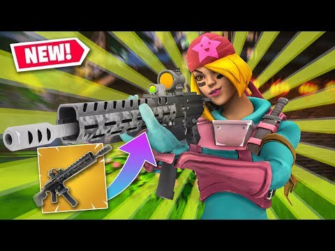 *NEW* TACTICAL ASSAULT RIFLE GAMEPLAY.... - Fortnite Battle Royale!! (AMAZING)