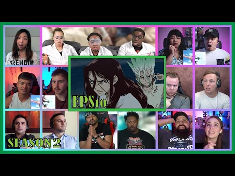 Dr. Stone Season 2 Episode 10 Reaction Mashup