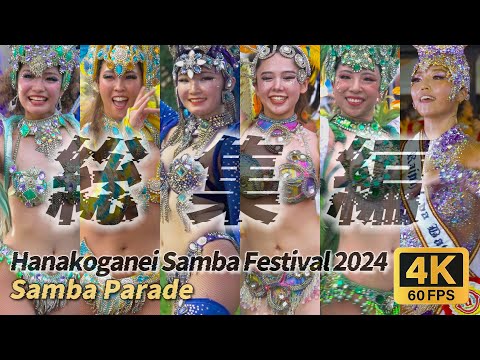 【作業用・サンバパレード一気見】花小金井夏祭り サンバフェスティバル 2024