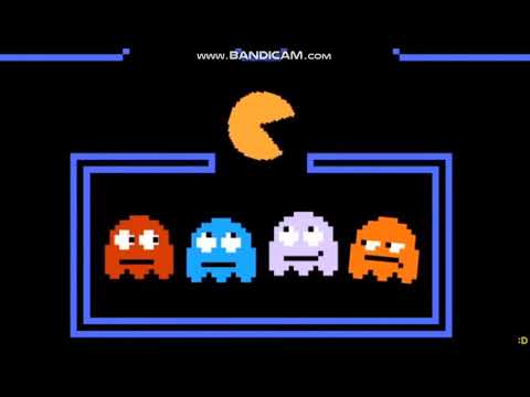 Clyde beats up Pac-Man