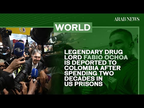 Drug lord Fabio Ochoa is deported to Colombia after spending two decades in US prisons | Arab News