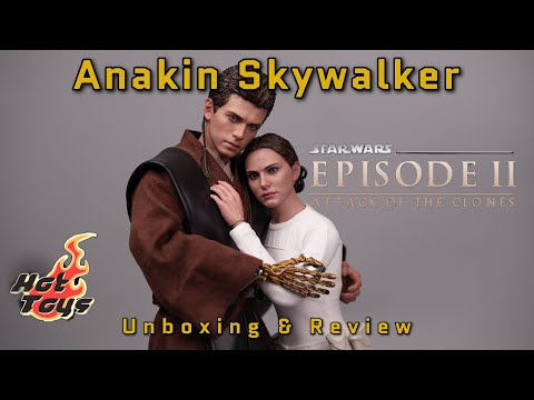 Hot Toys Anakin Skywalker Attack of the Clones 20th Anniversary Unboxing & Review